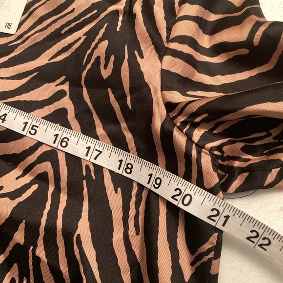 NWT Zara Animal Print Crop Top - Picture 5 of 6